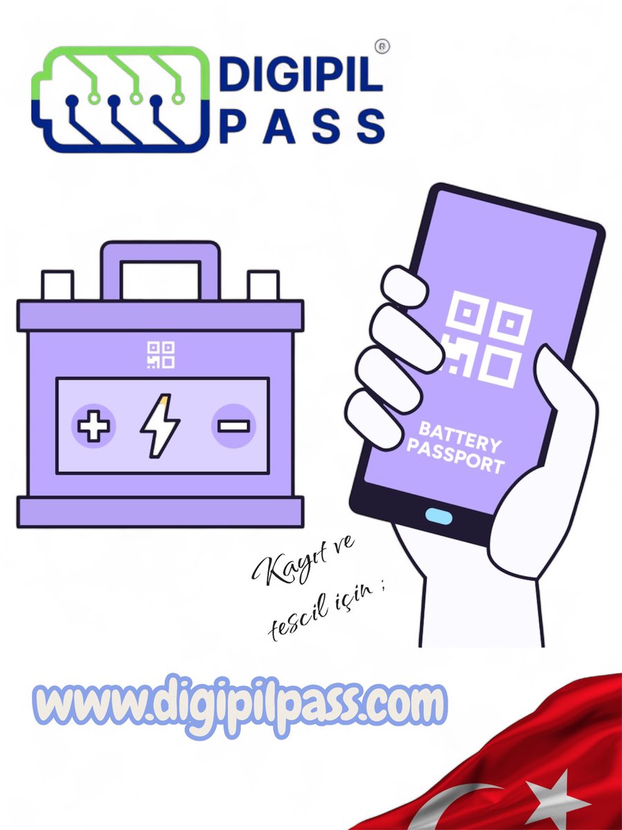 Dijital Batarya ve Pil pasaportu ilgili mevzuat gereği 15 Ağustos 2025 tarihinden itibaren yürürlüğe girmiş ve geçiş dönemi dahil 15 Ağustos 2026 tarihine kadar AB zorunlu mevzuatı kapsamında düzenlenmelidir.  #dupastr