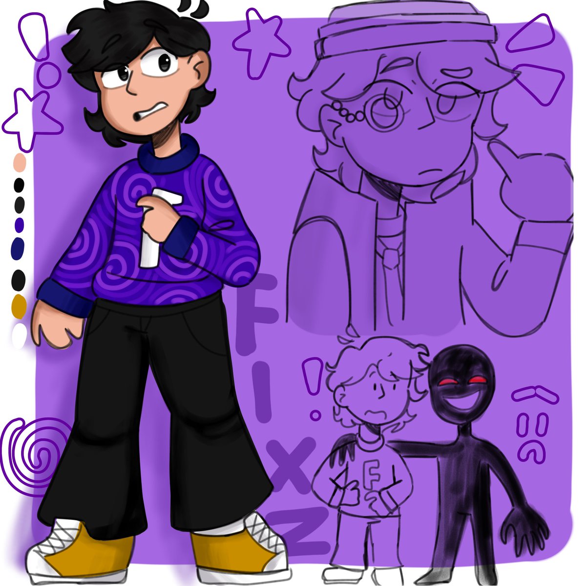 Já que eu tô acordando cedo tá aí
Dia 6 desenhando o povinho da cs
Garotinho de hoje : <a href="/fixzpng/">Fixz</a> 
Amanhã é o dia do cadres então esperam até lá 
#CreativeSquad5 #CreativeSquad #Fixz #Fanart