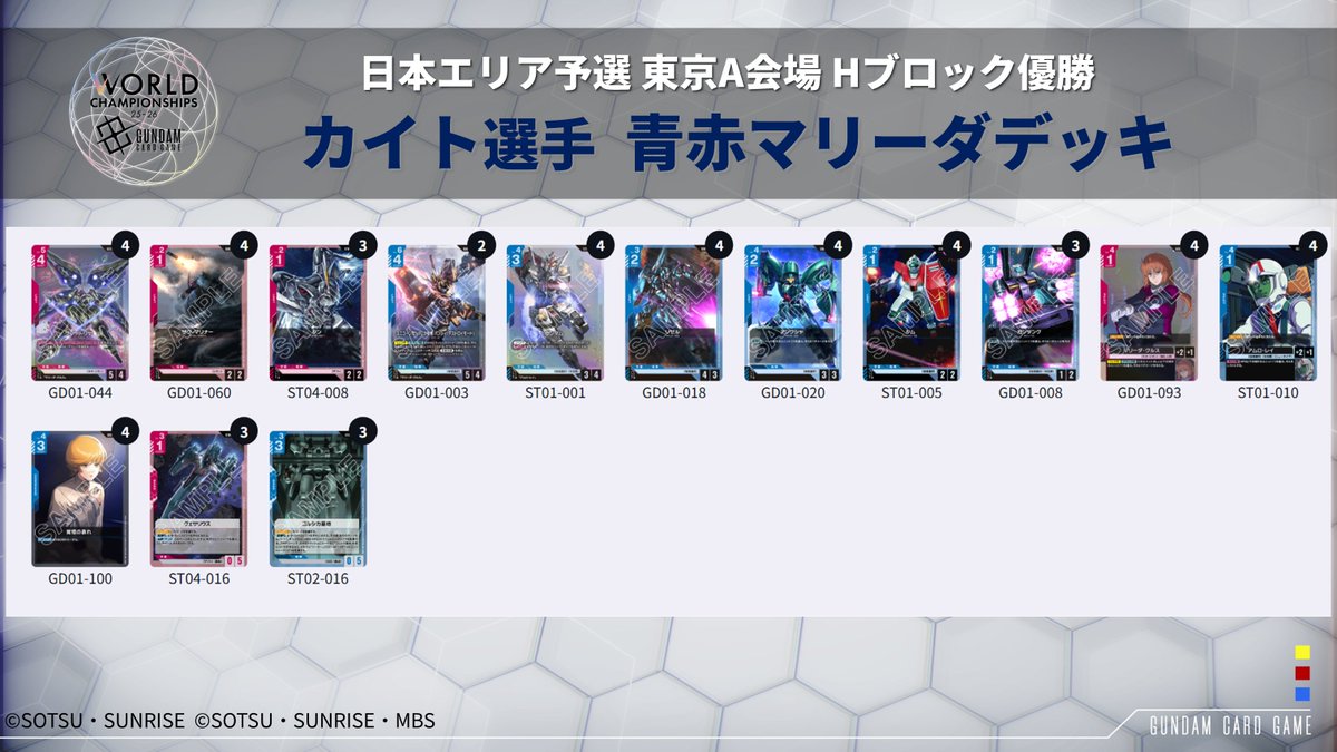 公式】ガンダムカードゲーム on X: 