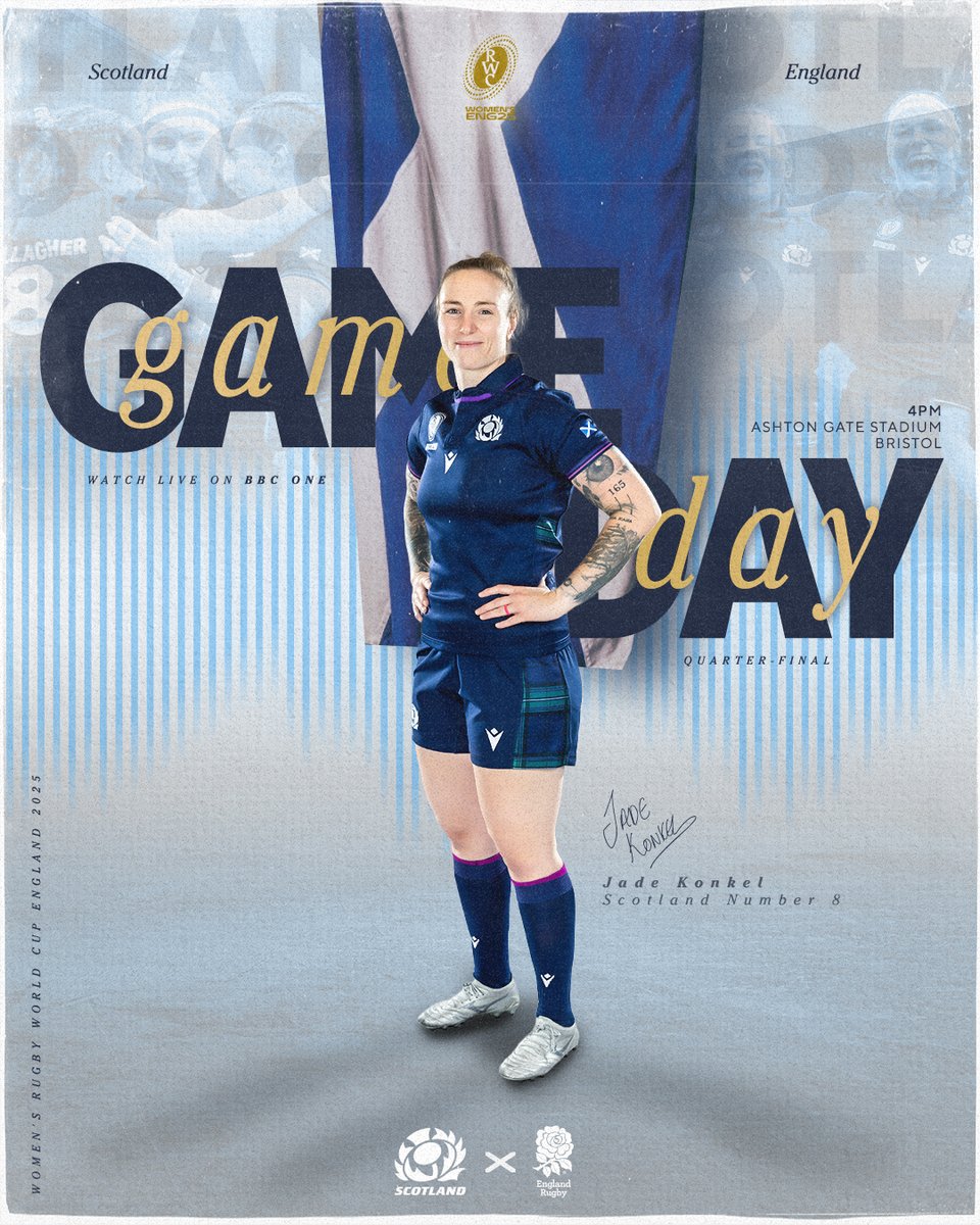 Quarter-Final Game Day in Bristol 🏉

Are you ready?

#AsOne
