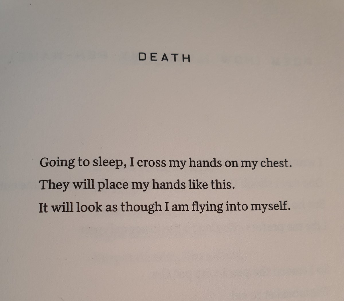 Bill Knott. Love that last line.