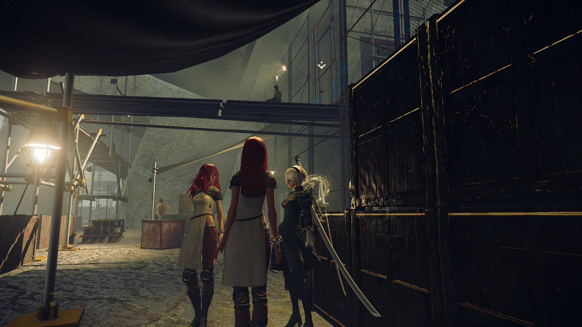 StellerA8228's tweet photo. Went to pay the twins a visit this weekend 
今週末は双子に会いに行きました 
#NierAutomata #2B #9S #Devola #Popola #ニーアオートマタ https://t.co/9q5FHhe27k