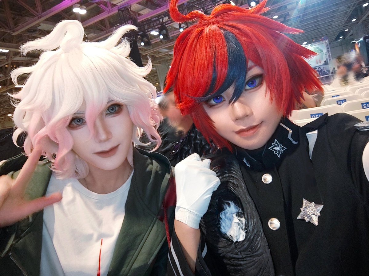 withSinon's tweet image. 狛枝,苍月,澄野 我们三人一起去见了小高先生 真开心啊