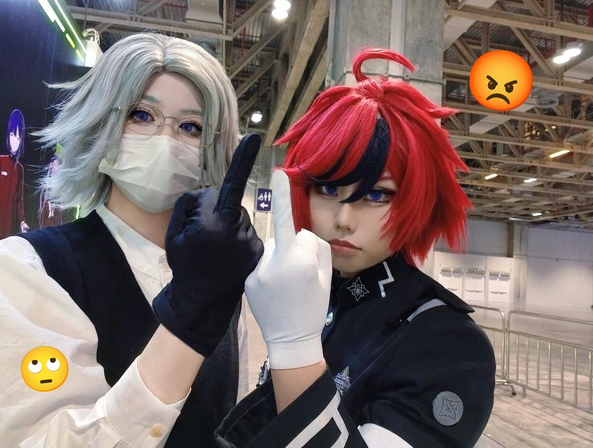 withSinon's tweet image. 狛枝,苍月,澄野 我们三人一起去见了小高先生 真开心啊