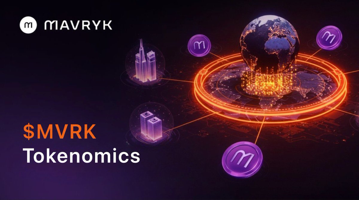 $MVRK tokenomics in 60 seconds 👇