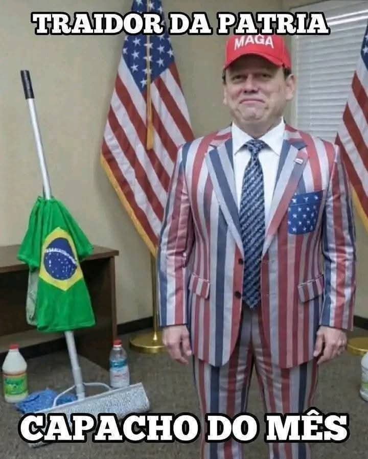 Esse capacho dos EUA está acabando com o Estado de São Paulo.