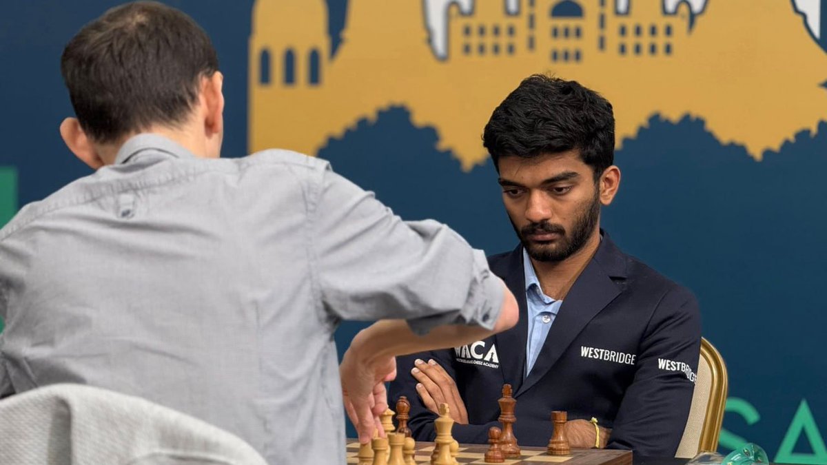 ASese2020's tweet image. This man, Gukesh Dommaraju (current classical world chess champion) proves that had G. Kasparov participated in Swiss tournaments he might have suffered unexpected losses.
#Samarkand2025
#GrandSwissSamarkand
#ChessIsBeautiful