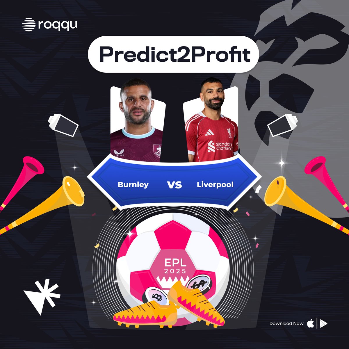 roqqupay's tweet image. 💰 Win up to ₦5,000 when you correctly predict the goalscorers for Liverpool in today’s EPL match! 

⚽️ Show off your football brain and win big every week in this season&apos;s EPL! 

All predictions close once the match kicks off, all entries afterwards are null. Limited slots…