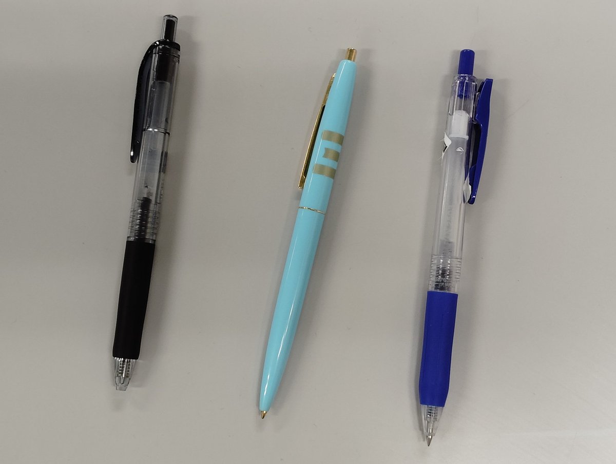 MathP_cup's tweet image. 会場に3本ボールペンの忘れ物がありました
思い当たる方はこちらまでDMをお願いします🙇‍♀️

 #マスプライム杯