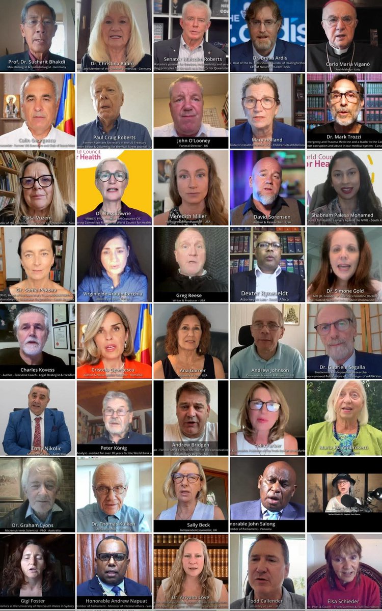 #AndrewBridgen, supporter of Dr. #ReinerFuellmich is one of the VIP people from around the world who joined forces to send us and Reiner these magnificent messages.
💠youtu.be/IMg6LnEews8?si…
Producer: #PhilippeCarillo and  #SebaTerribilini 
x.com/ABridgen/statu…