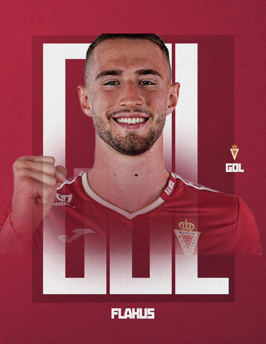 Real Murcia CF (@realmurciacfsad) on Twitter photo J3 | 47’ | 0-1 | ⚽️ <a href="/FlakusBosilj/">David Flakus Bosilj</a>
¡GOOOOOOOOL DEL REAL MURCIA!
¡GOOOOOOOOL DE FLAKUS!
¡Balón largo que cede Pedro Benito para Flakus y el esloveno define genial en el mano a mano!
#AtléticoMadrileñoRealMurcia J3 | 47’ | 0-1 | ⚽️ <a href="/FlakusBosilj/">David Flakus Bosilj</a>
¡GOOOOOOOOL DEL REAL MURCIA!
¡GOOOOOOOOL DE FLAKUS!
¡Balón largo que cede Pedro Benito para Flakus y el esloveno define genial en el mano a mano!
#AtléticoMadrileñoRealMurcia