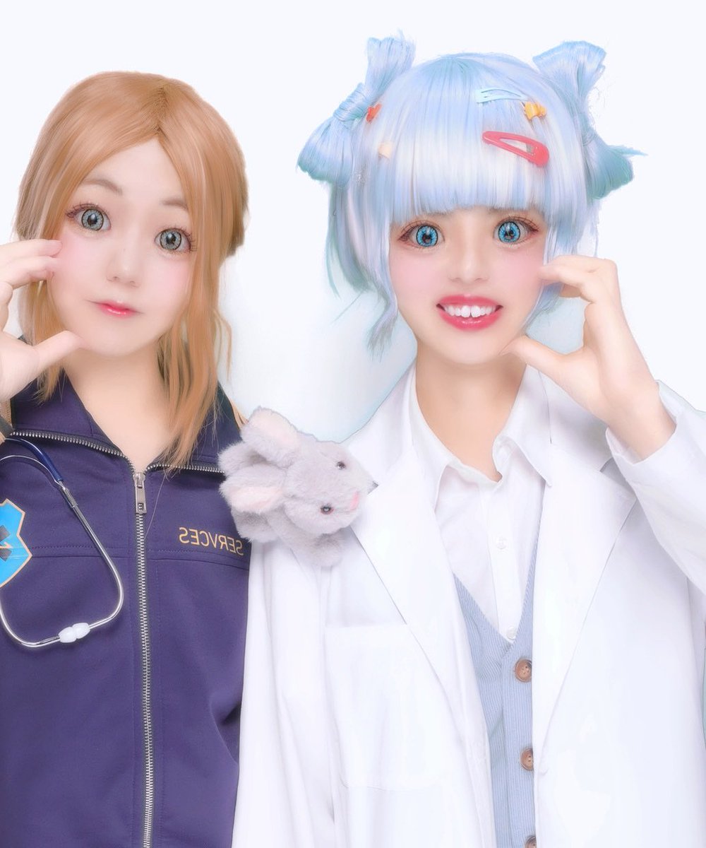 #シンサツコス
 #ストグラ仮装

久しぶりのイベント楽しかった〜！！
🚑のすずめちゃんでした😊
<a href="/suigyoku_gta/">すいぎょく</a> 
<a href="/kaito_ck/">かいと</a> 
2人ともありがと〜