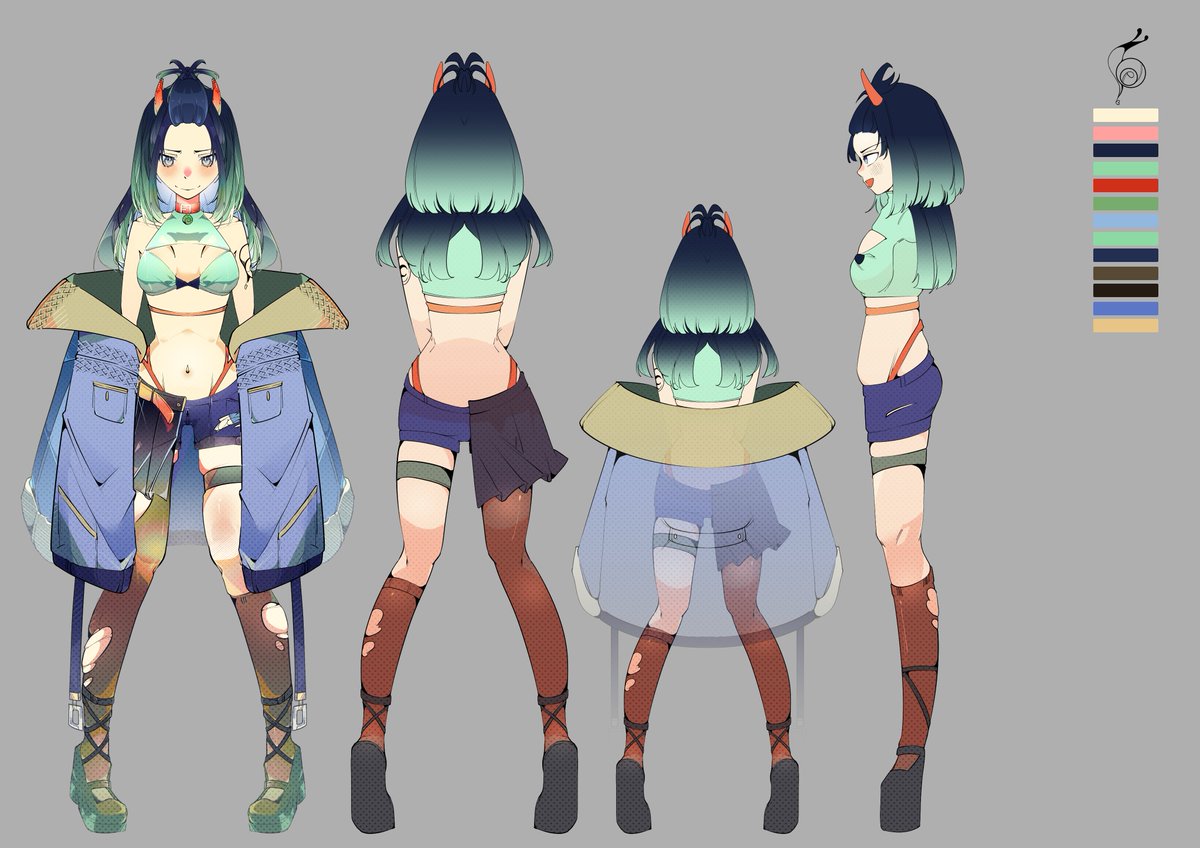 大家好我是千松嶁雷。
我是一隻綠蝸牛，目前常駐在Twitch直播。
歡迎各位主播找我玩遊戲，我會打FPS跟英雄聯盟。
我遊戲可能打得不好，但我很會誇誇。
雖然我是社恐，但是我說話幽默風趣善良不會亂噴人(我都是被噴的QQ)
這是我的三視圖，我第一次自我介紹好緊張謝謝大家。
#新人Vtuber #台V #Vtuber