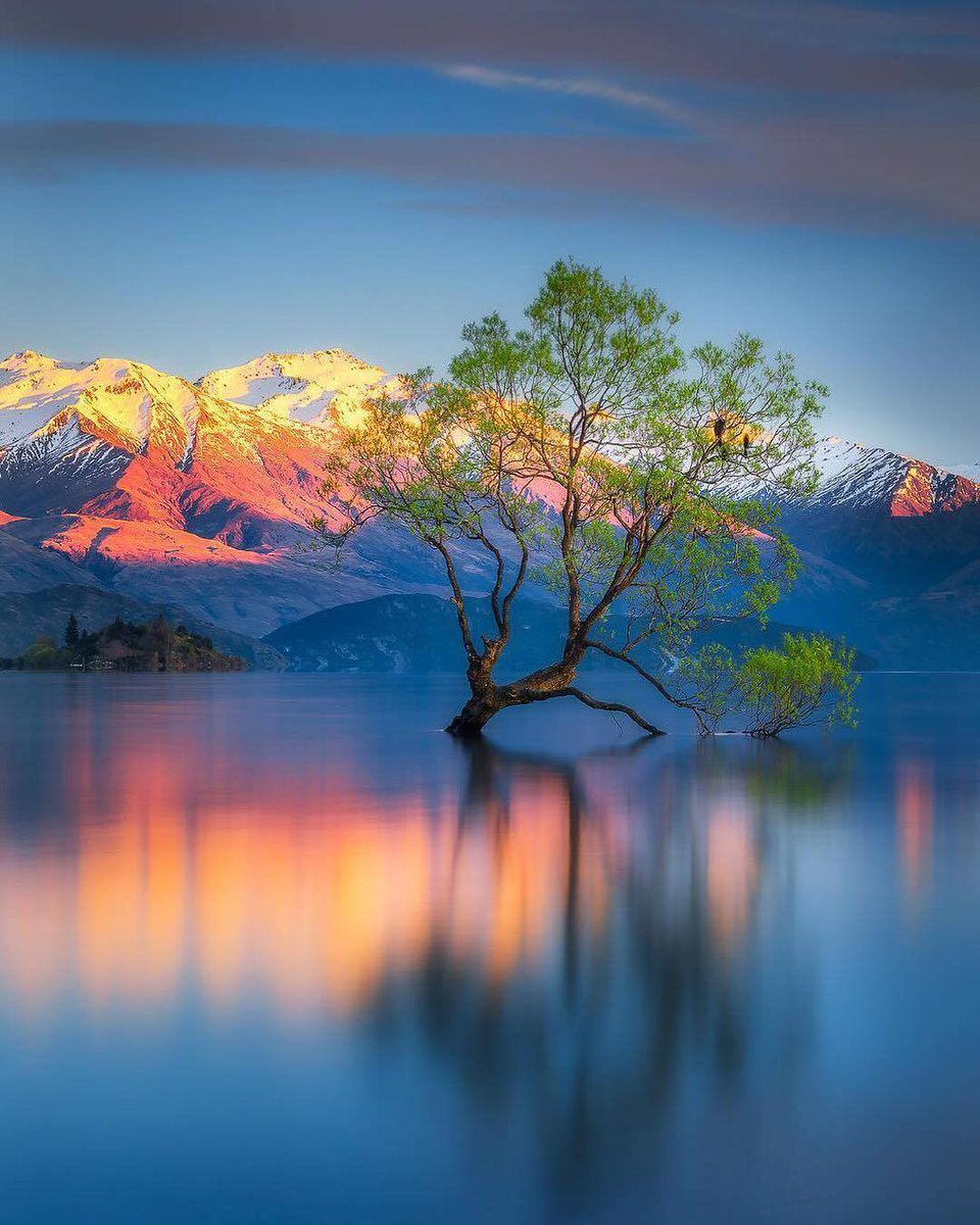 Wanaka Lake, New Zealand.