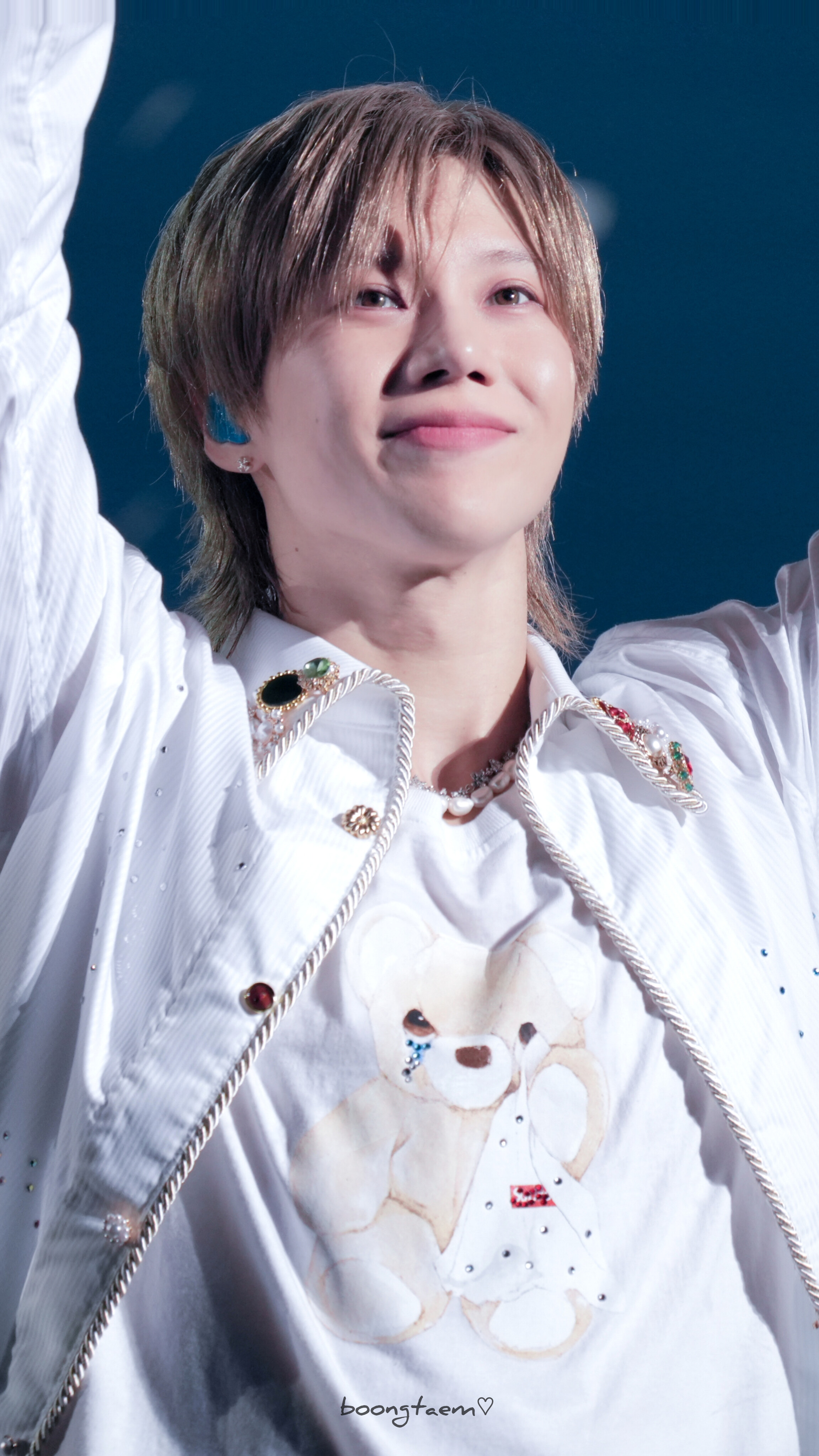 テミンtaemin 韓国限定ベースボールTシャツ 白 ショート トレカ付き テミンtaemin 韓国限定ベースボールTシャツ 白 ショート トレカ