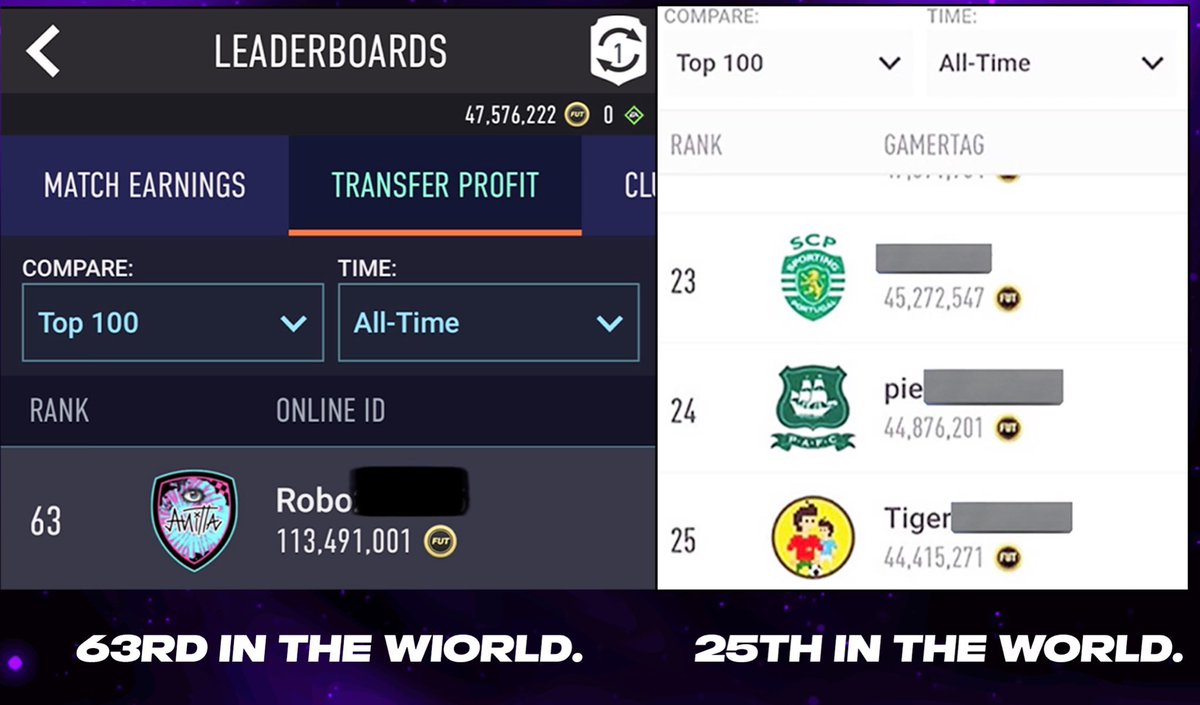 EAFCassist's tweet image. 🚨 LIKE THIS FOR A GUIDE HOW TO REACH 1M COINS FAST ❤️

• ✅ Written by 2x T100 traders 
• ✅ All methods required explained 

WILL DM AS MANY AS POSSIBLE🫡