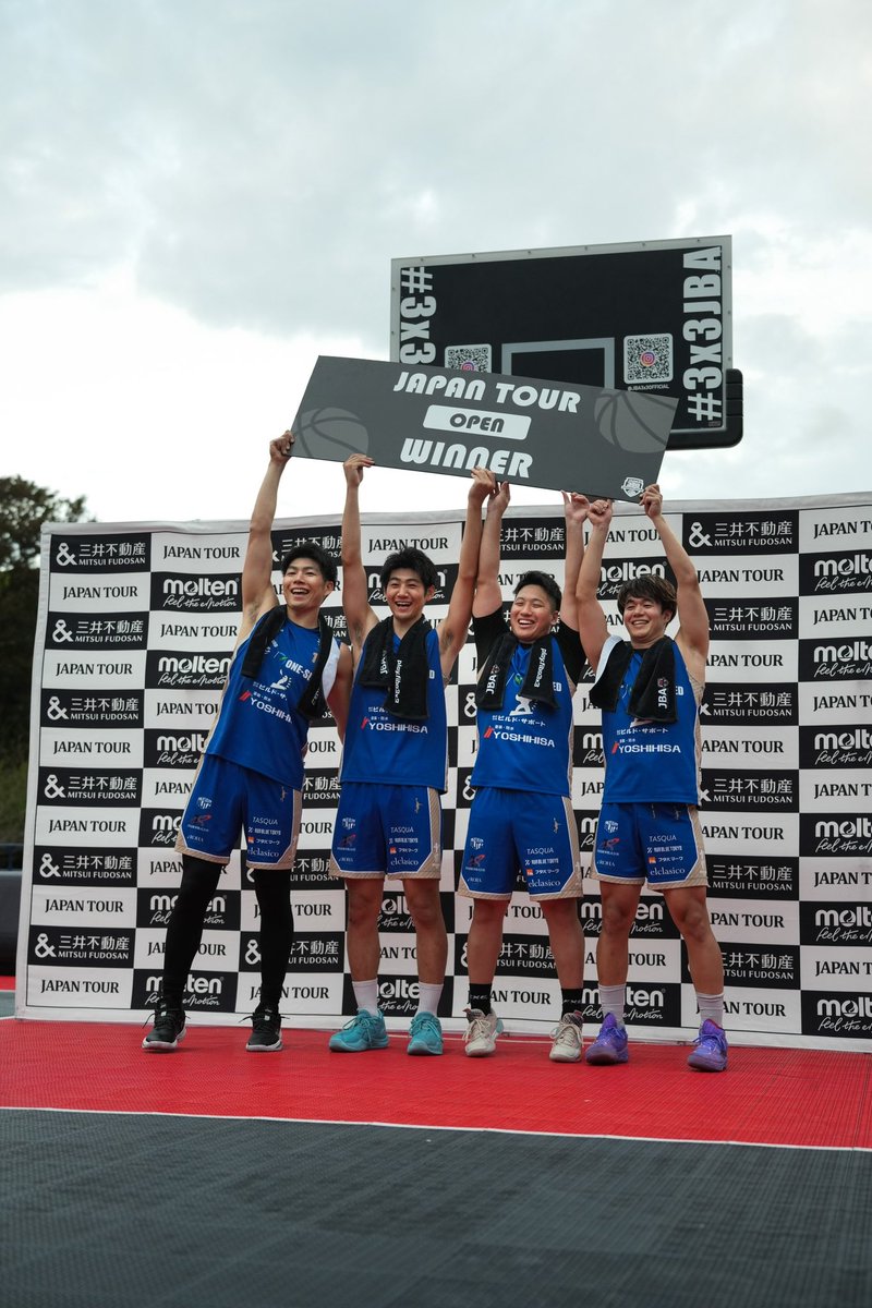 tsuguto23's tweet image. 【2025 JAPAN TOUR OPEN in UENO】
優勝🏆

色々なアクシデントがありましたが、優勝は優勝🥇

今大会の課題は明日の試合で🔥

応援ありがとうございました😊

#バスケ #3x3 #木村嗣人