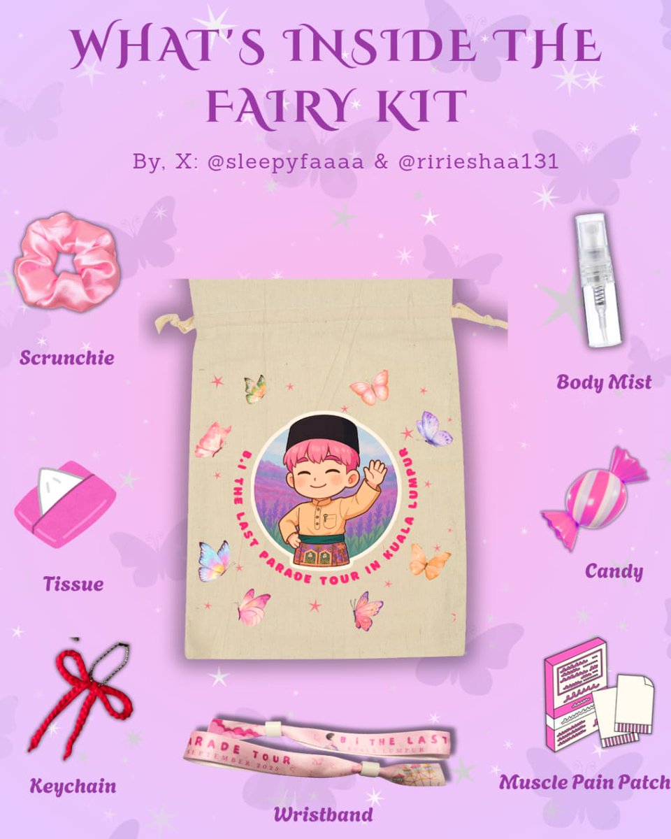 ririeshaa131's tweet photo. A journey to Wonderland, MY-IDs!
𝜗ৎby @sleepyfaaaa x @ririeshaa131𝜗ৎ

We'll be giving out our Fairy Kit to ticket holders of #THELASTPARADEinkl 🎡

📅 21 Sept
⌚ TBA
📍 MEGASTAR ARENA
🎁  FCFS

Just say hi &amp; show us this tweet𝜗ৎ

#THELASTPARADE #BIinKL #HANBIN #비아이 #김한빈 https://t.co/9kglMou1mJ