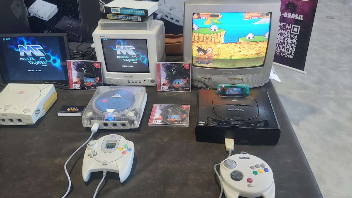 #sega #segasaturn #dreamcast #retrogames #Retro #canal3expo
