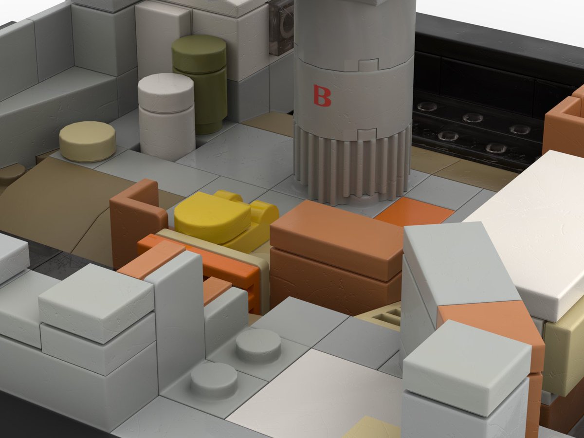 csjoyer's tweet image. Overpass from Counter-Strike, only uses over 260 pieces, while other maps usually use over 300 pieces. Do you like this graffiti?