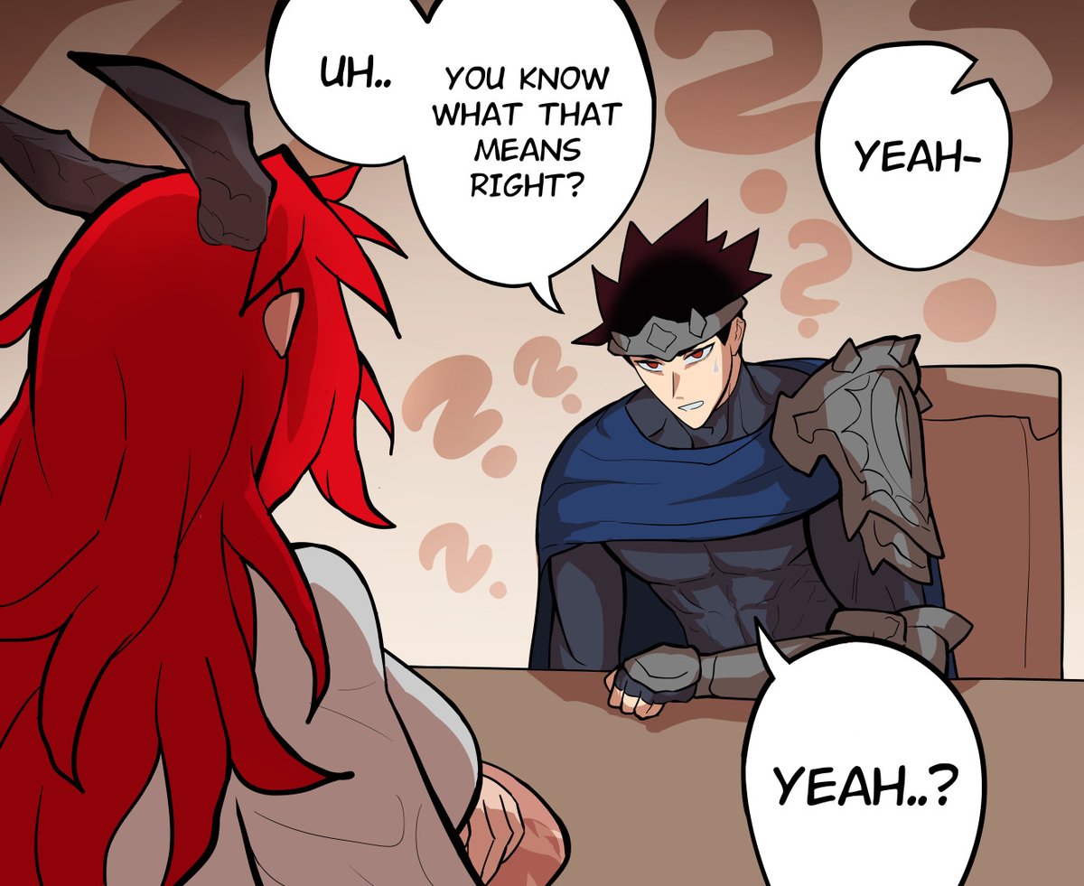 taojinn015's tweet photo. "Let's do it then." 

(My Wife is a Half-Dragon - Part 38) https://t.co/mIImkc3zpW