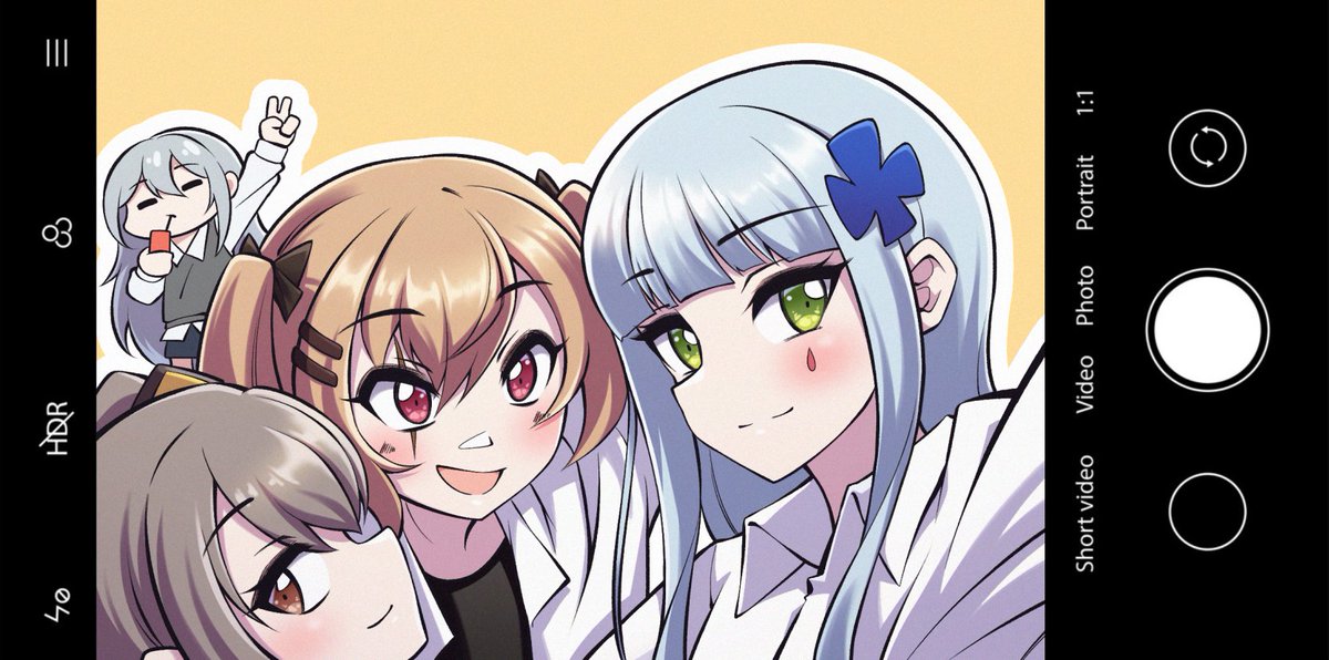 404 Squad 📷
#ドールズフロントライン #GirlsFrontline #ドルフロ  #소녀전선