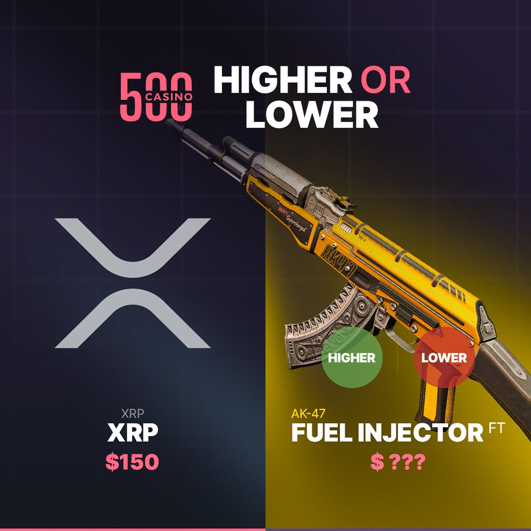 CSGO500's tweet photo. Higher or Lower?

One random person wins some balance!

🔁 + 💭 https://t.co/FnYjjdkxVG