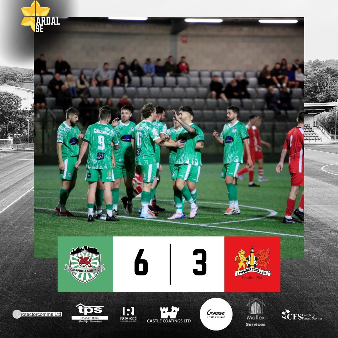 6-3 Win For The A’s at home against <a href="/TredegarTownFC/">Tredegar Town FC</a> 

Goals scored by
<a href="/WillToms1/">Will Toms</a> Available to Sponsor
<a href="/IwanJohn9/">Iwan</a> Sponsored by Connect Scaffold Uk &amp; Nuaire 
<a href="/ConnorHanford3/">Connor Hanford</a> Sponsored by K Surveyors 
Josh Pope Available to Sponsor 

#TheAs 💚