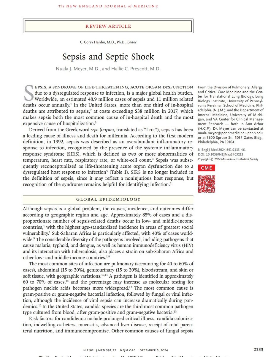Leo_Santo5's tweet photo. 💎Sepsis y Shock Séptico 🦠

🔰📚N Engl J Med 2024

DOI: 10.1056/NEJMra2403213

Enlace a Artículo Completo 👇🏼✅🆓https://t.co/xumUMHb5Li https://t.co/JfeT8BFVKF
