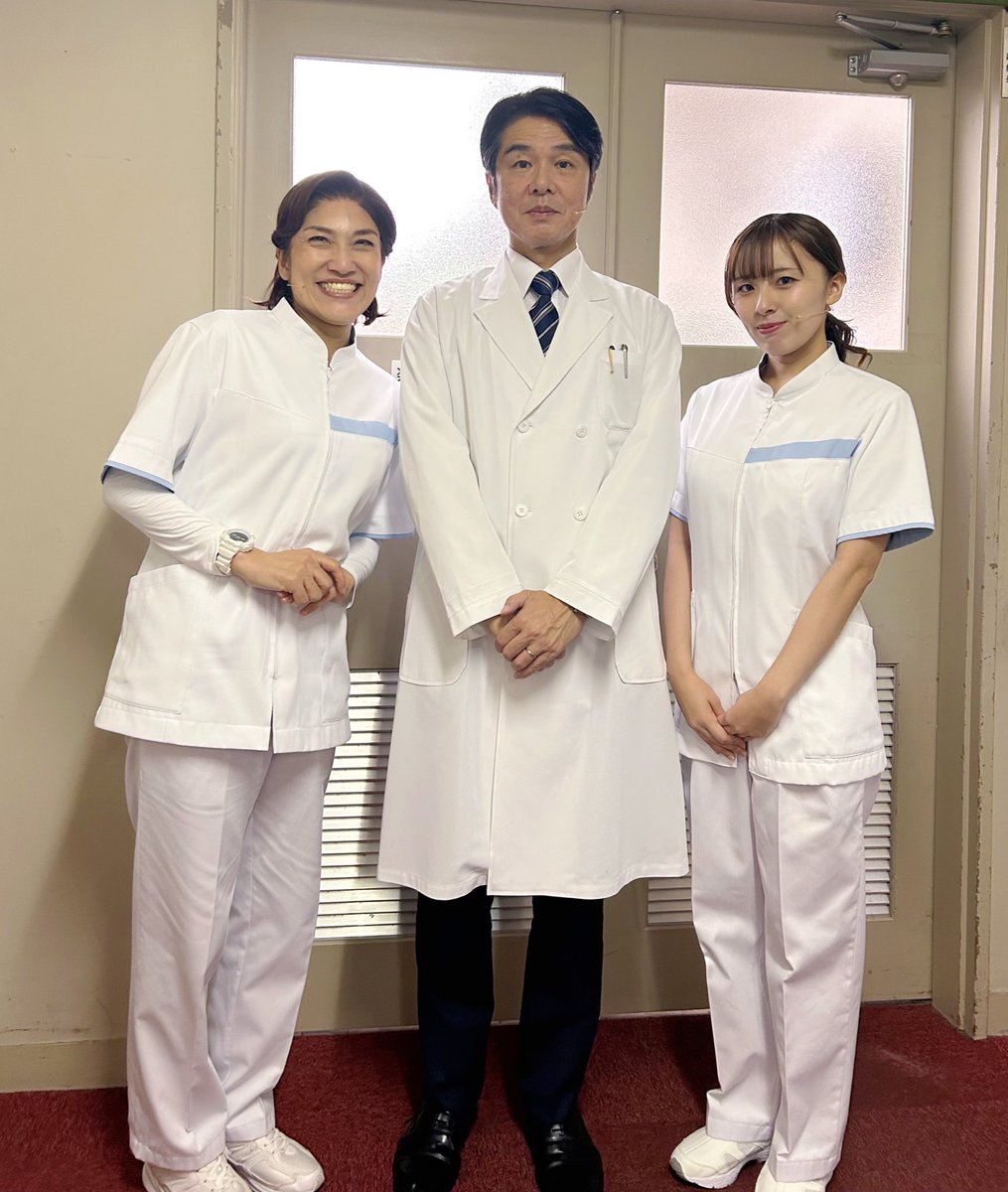 #四月は君の嘘again

愛知公演無事に千穐楽を迎えることができました🌸
ご来場誠にありがとうございました！！

審査員役の武内耕さんと三木麻衣子さんとのお写真を📸
看護師さんのお写真は初めて載せます！

さあ次は大阪公演です〜🐙
劇場でお待ちしております🏫