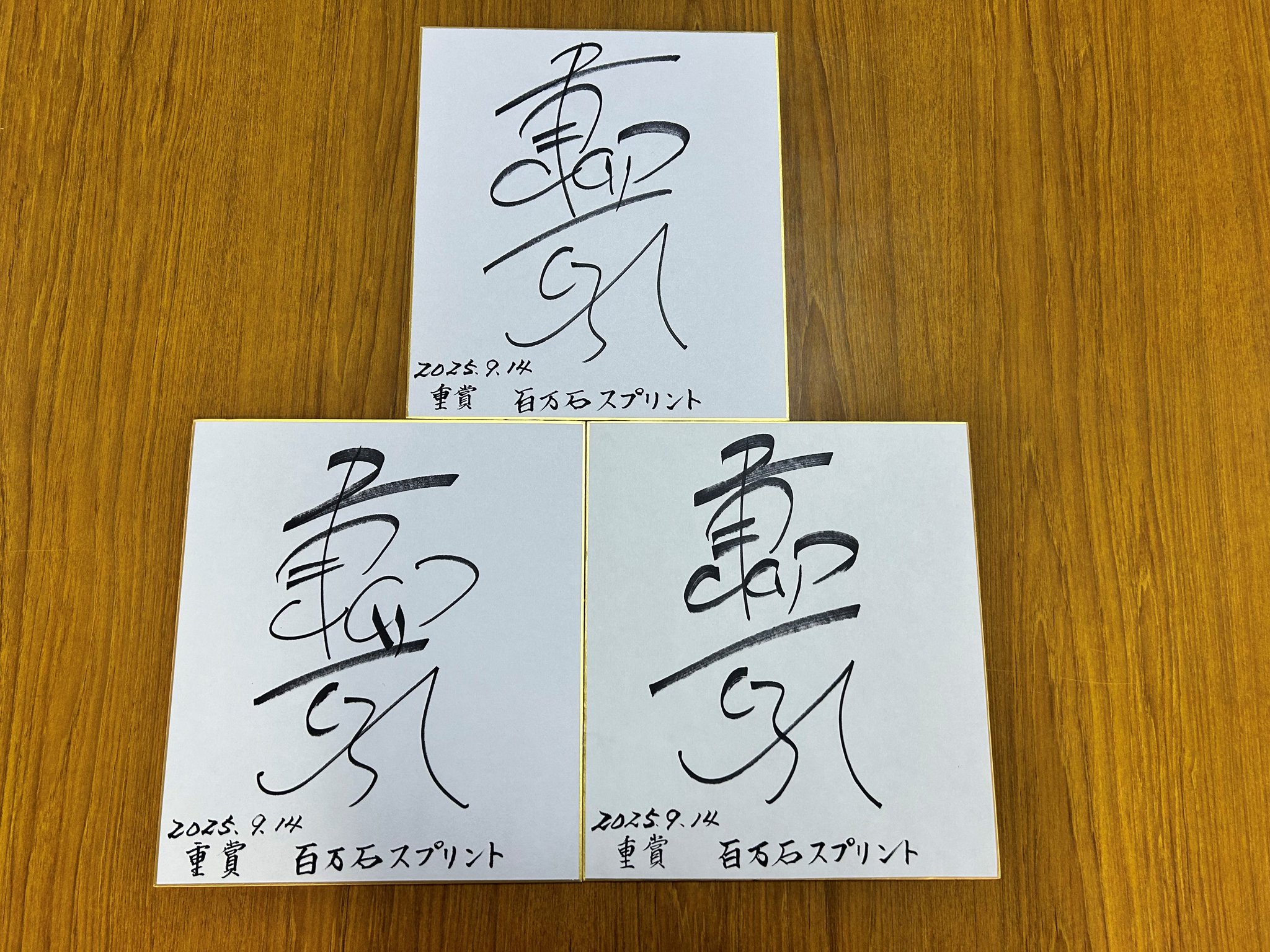 WS  「夏葬灯」 敢闘賞 PR プロモ サイン 台紙付き WS 「夏葬灯」 敢闘賞 PR プロモ サイン 台紙付き