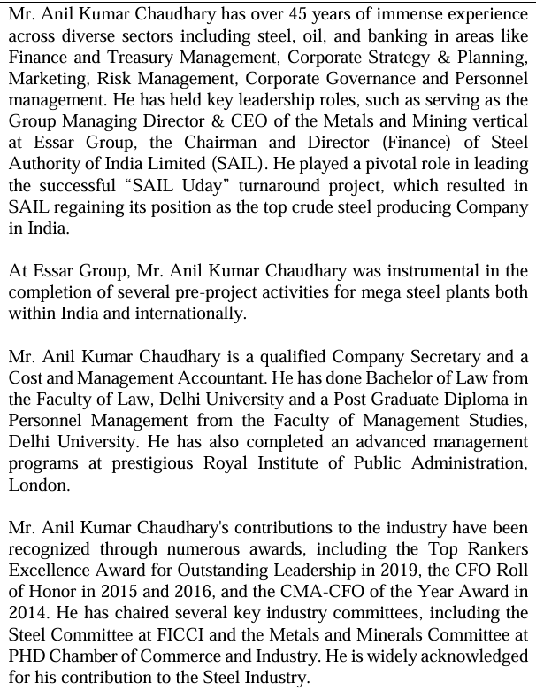 BhartiyNiveshak's tweet photo. #KRBL Anil Kumar Chaudhary resigned as Independent Director effective Sept 8, 2025, citing governance, withheld information, CSR and pay concerns while this was updated to exchange on 9 Sep itself but letter was uploaded to exchange only on 13 Sep, 2025.

As parting shot, he writes a bombshell of a letter in his resignation. He joined board of KRBL only in 20 August, 2024. His profile as shared by KRBL is shared. 

Not such a big deal but lapse on KRBL part to not upload it on 9 Sep itself.