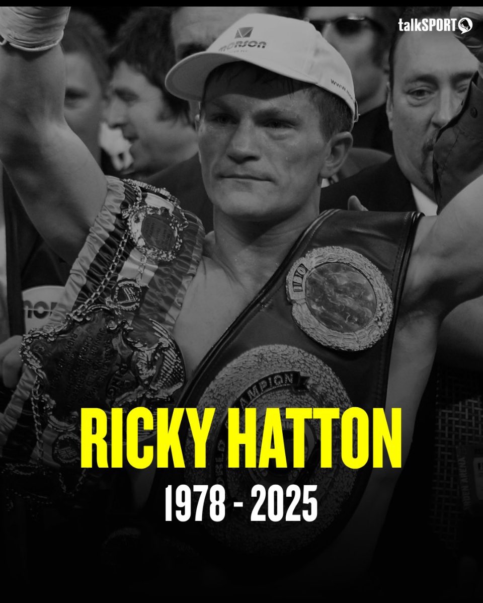 rustyw777's tweet photo. RIP @HitmanHatton https://t.co/Q133owJJDZ