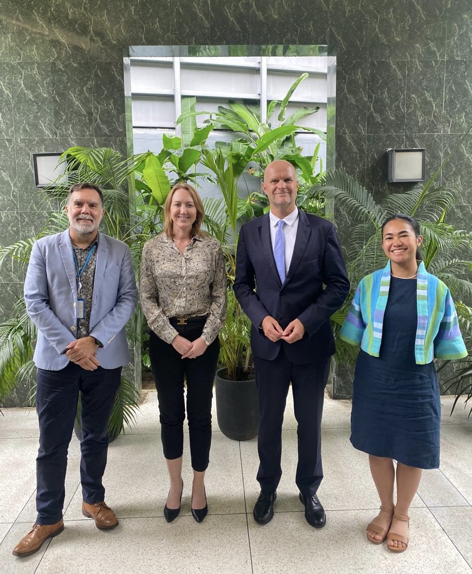 An engaging and informative discussion with Australian High Commissioner H.E. Susan Ryle <a href="/AusHCBangladesh/">Susan Ryle</a>.

At this critical time and juncture, 🇦🇺Australia remains a very positive partner—steadfast and generous in the #Rohingya refugee response. 
Thank you 🙏