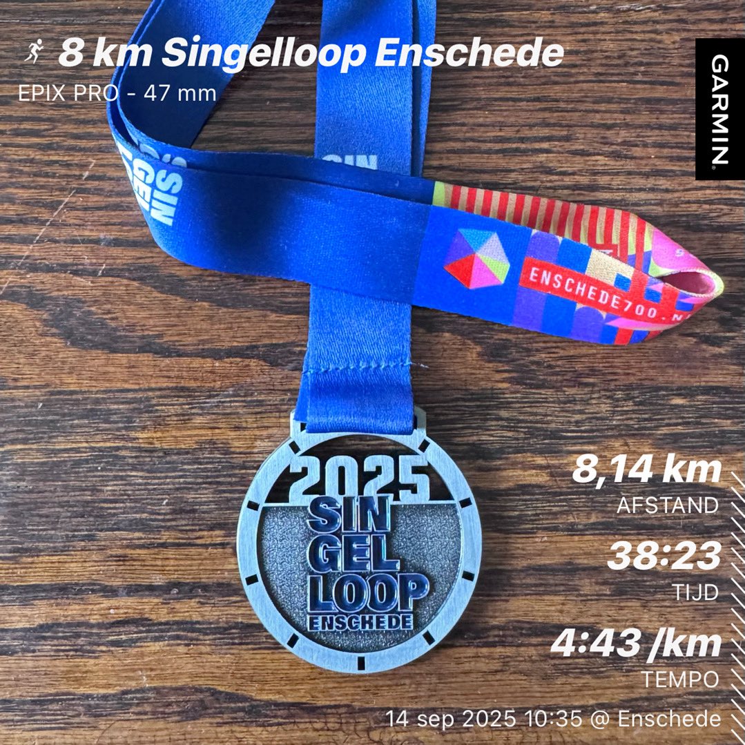 Vandaag de Singelloop op het programma staan. Lekker op de fiets er naar toe, lekker kunnen lopen vandaag. Tempo was mooi en goed vol te houden. Nu lekker de rest van de dag helemaal niets! Ok, bijna niets dan. Fijne zondag allemaal! Geniet ervan! <a href="/loopmaatjes/">Loopmaatjes</a> <a href="/hardloopvriend/">Hardloopvriend</a>