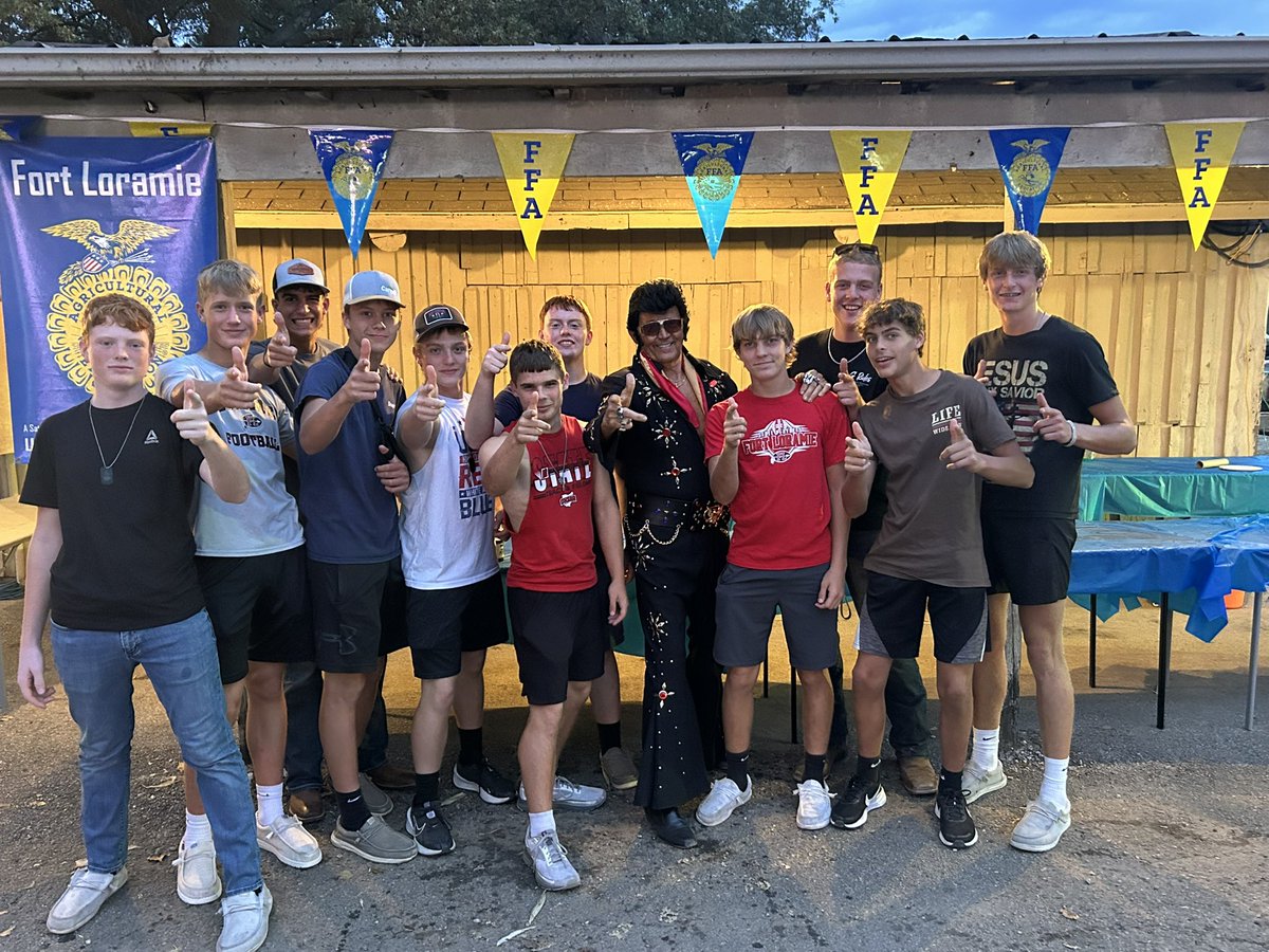 Final day for the 2025 Lakefest! Our sweet corn is approved by “The King”, stop out and try some. Our high school band performs today and the Community Service Club has chicken dinners for sale. Get here early!