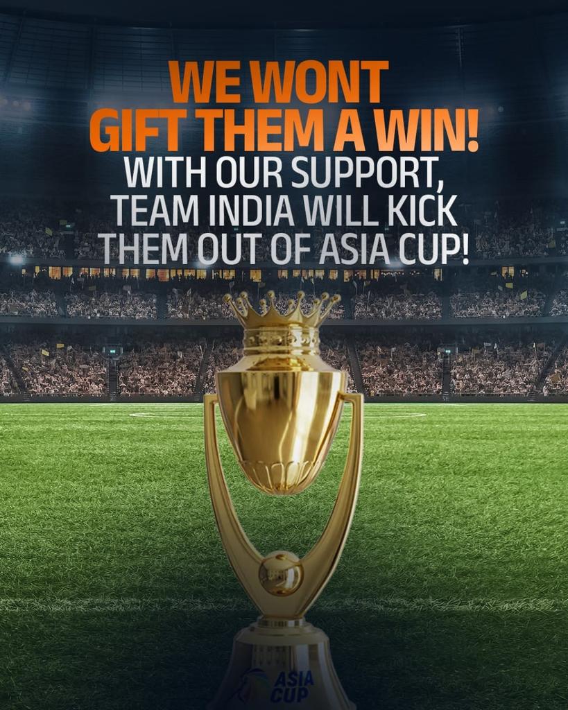 Bhawana_Bisht_'s tweet image. हर भारतीय की आँखों में एक ही सपना है।
पाकिस्तान को हराकर इतिहास रचना।
आज वही दिन है, वही घड़ी है।
#DefeatPakInEveryField