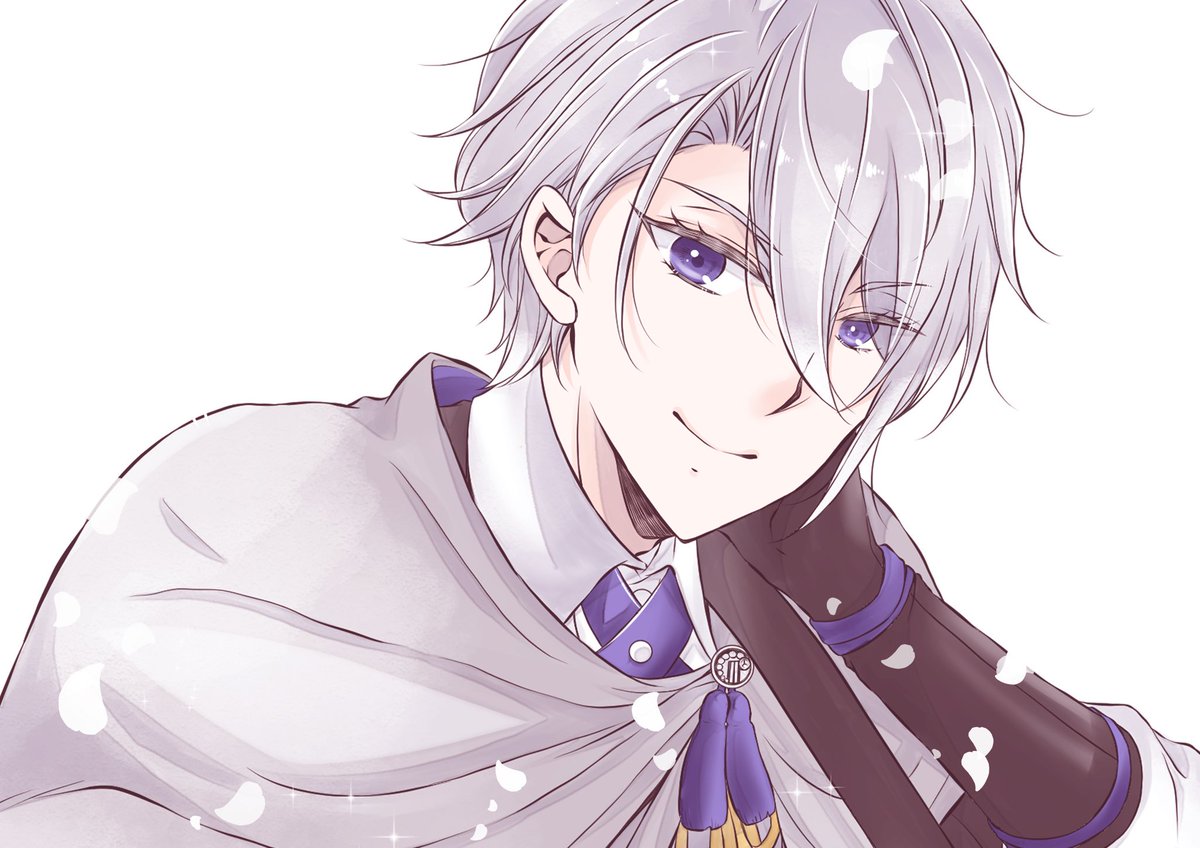 無配のイラスト集にも載せなかったので供養させたい 
もうすでに絵柄が違う長義くん🌸