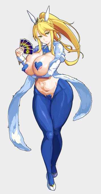 これで完成だー!
逆バニー獅子王 