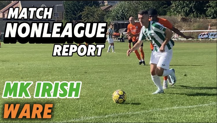 dash71 (@dash71_) on Twitter photo ⚽️VIDEO REPORT 13/09/25
INCREDIBLE MATCH 😱
🟢⚪️<a href="/MKIrishFC/">Milton Keynes Irish FC</a>
🟠🌑<a href="/Ware_FC/">Ware FC</a>
YouTube youtu.be/fgMhpB4Msb8
<a href="/NonLeagueHQ1/">NonLeagueHQ</a> <a href="/GamingBlomp/">GamingBlomp</a> <a href="/ProperFootball8/">Proper Football</a> <a href="/john_nufc42/">John Sinclair (YT)⚫️⚪️</a> <a href="/NonLeagueMaps/">Non League Maps</a> <a href="/DHfootball3/">Dean Harrison</a> <a href="/PaulHalsey1/">Paul Halsey</a> <a href="/nonleaguevol/">Non-League Volunteers</a> ⚽️VIDEO REPORT 13/09/25
INCREDIBLE MATCH 😱
🟢⚪️<a href="/MKIrishFC/">Milton Keynes Irish FC</a>
🟠🌑<a href="/Ware_FC/">Ware FC</a>
YouTube youtu.be/fgMhpB4Msb8
<a href="/NonLeagueHQ1/">NonLeagueHQ</a> <a href="/GamingBlomp/">GamingBlomp</a> <a href="/ProperFootball8/">Proper Football</a> <a href="/john_nufc42/">John Sinclair (YT)⚫️⚪️</a> <a href="/NonLeagueMaps/">Non League Maps</a> <a href="/DHfootball3/">Dean Harrison</a> <a href="/PaulHalsey1/">Paul Halsey</a> <a href="/nonleaguevol/">Non-League Volunteers</a>