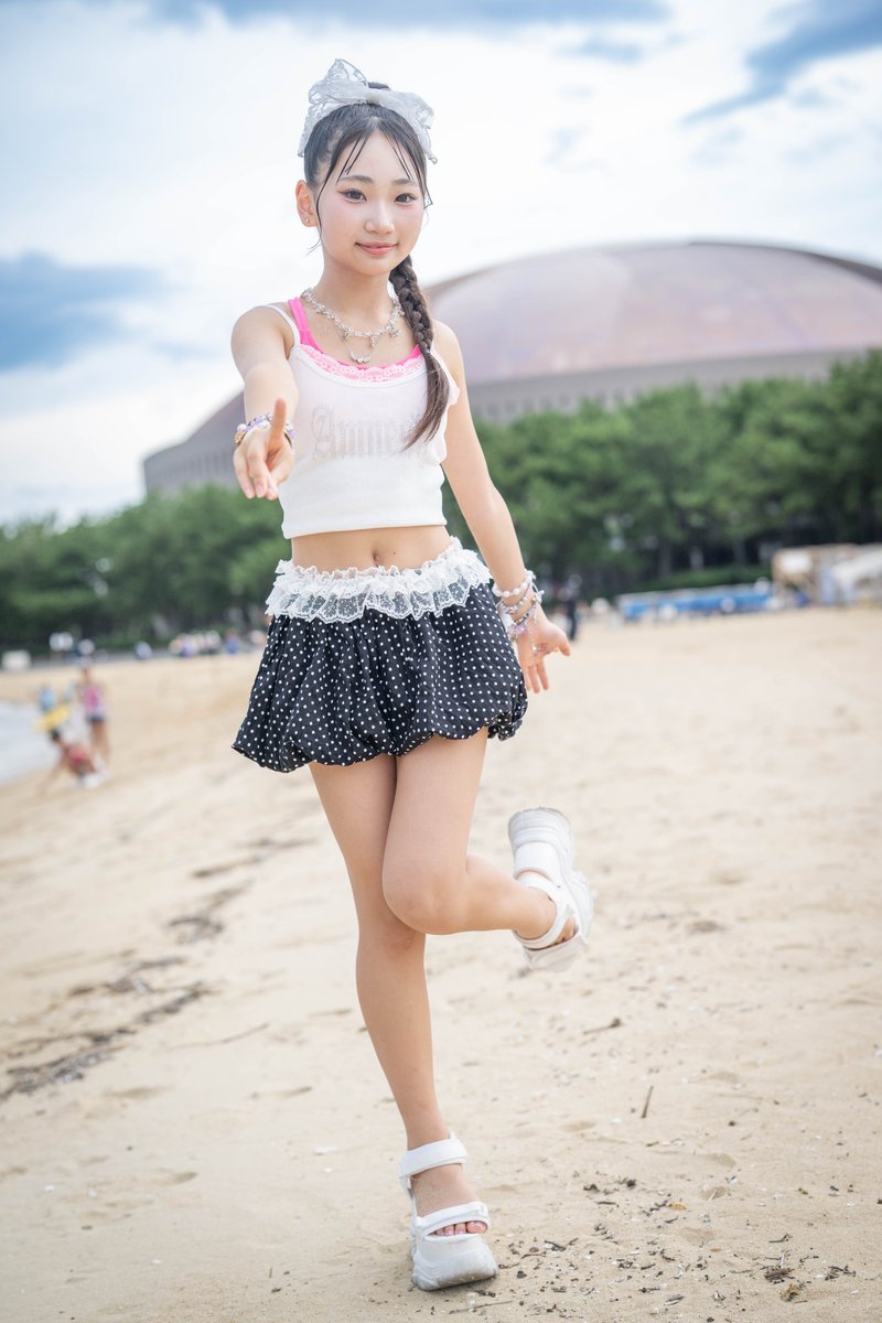 LUNA様 2025.9.13 サンセットライブ 地行浜ビーチ #Luna @luuuna_1020 #月の