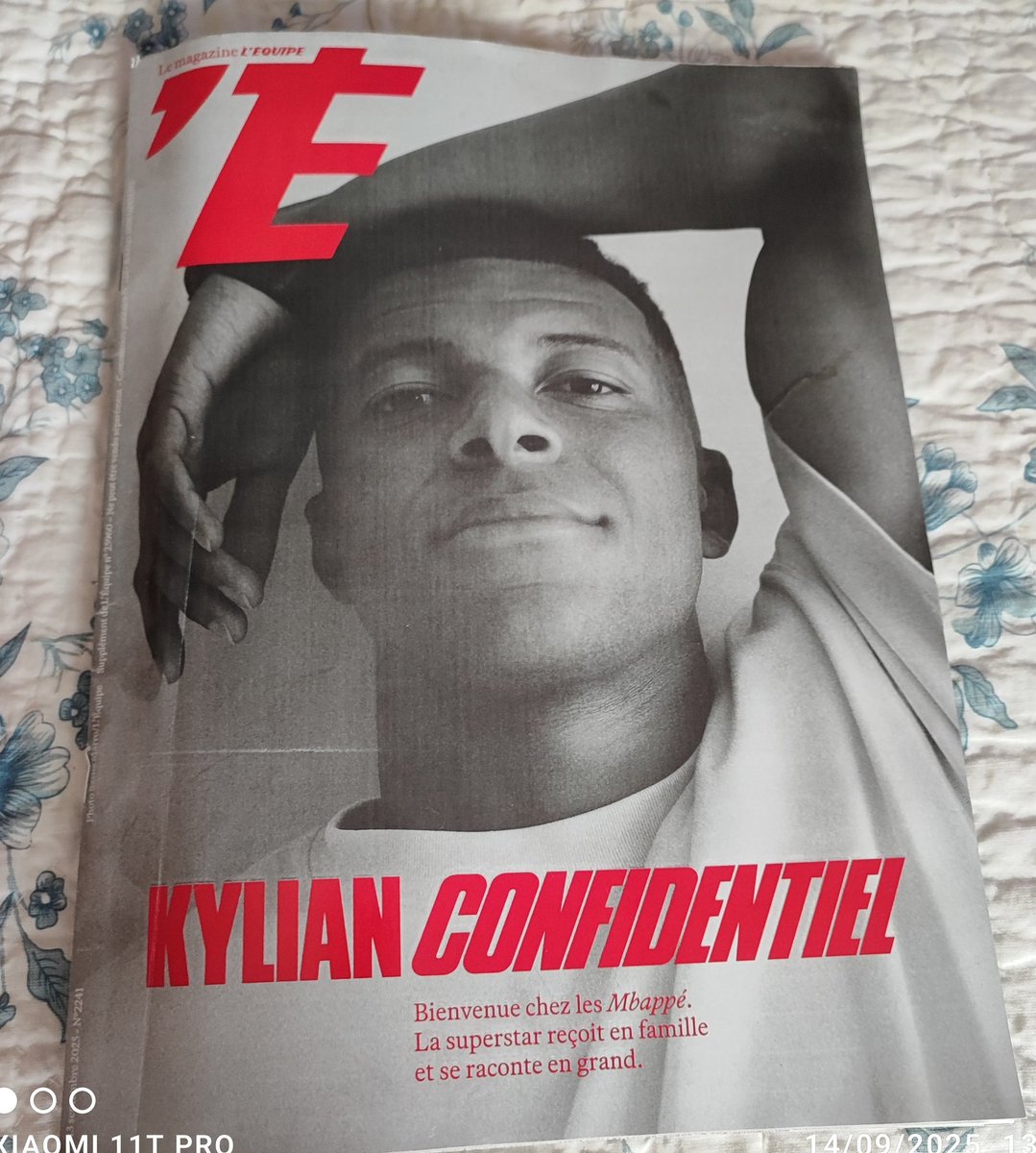 Exceptionnelle cette livraison du nouveau magazine de l'Equipe entièrement dédié à Mbappé, sa famille, son entourage. Ce numéro devrait devenir un livre de référence.