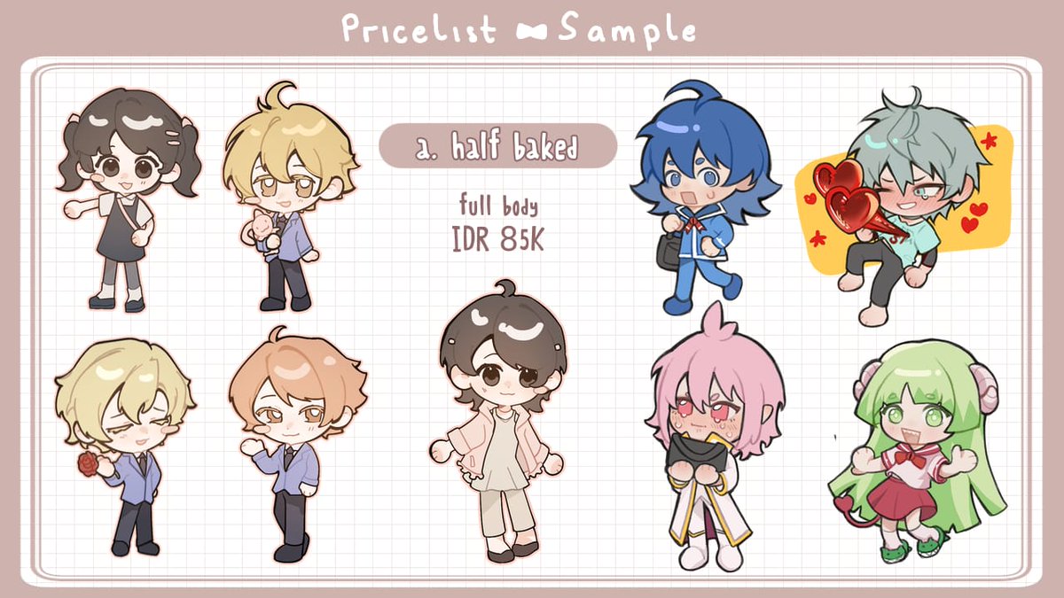 rnslvy's tweet photo. [ RTs are really Appreciated 🥹🎀 ]
-kind of urgent- 

hello! i broke my phone recently, and i don't want to put more burden on my parents shoulder, so i'll be opening a commission with this style below (⁠´⁠；⁠ω⁠；⁠｀⁠)

[cmsn details on rep]
#Commission #Chibi https://t.co/wmHxvuA7Jf