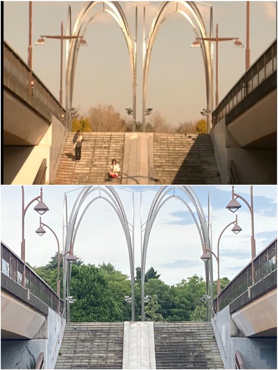 A part of the episode 17 of the Live Action Sailor Moon was filmed at Hikarigaoka, which is one of the most famous Toei filming locations in Heisei era. I think you have ever seen this iconic monument so far.