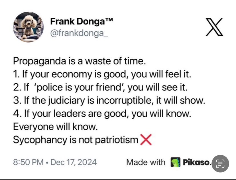 jabari1l's tweet photo. @renoomokri #GenZRevolution
#Nigeriarevolution
Fuvk you-all
Just the matter of time https://t.co/8b9cbi7tTn