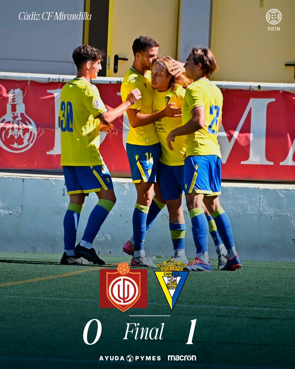 Min. 90 | 0-1 | ¡FINAAAAAAAAAAAAL! ¡LOS TRES PUNTOS SE VAN PARA CADIIIZ!

🔴 💛 #UtreraMirandilla #TerceraRFEF