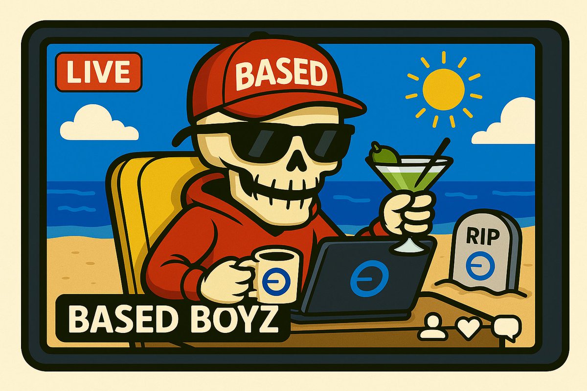 BasedBoyzCoin's tweet photo. @flaunchgg Some said last months 33-minute downtime on Base ⏱️ was the end… 🪦 

But truth is, Base is thriving 💙 — and doing it all without a native token.

Creator coins + communities will find their true home here. 🌍
The future of building is on Base. 🚀

#Base $BOYZ #Crypto https://t.co/0Y5hmzZoZI