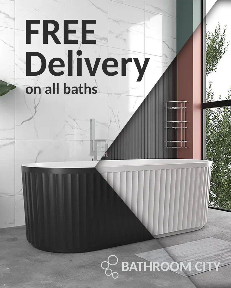 bathroomcity's tweet image. Right now, enjoy FREE delivery on all baths — bringing luxury straight to your home with no extra cost.

Don’t miss it — affordable luxury is just a click away. 💫

Every home deserves it.

#LuxuryLiving #HomeDecor #SaleAlert #ClearingOut