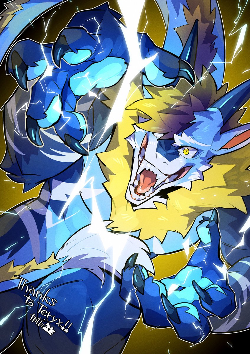 ๐ง๏ธ๐ Teryx (@teryxc) on Twitter photo Lightning sings in his veins, thunder booms from his claws.
Teryx IS the Storm that you fear, the force of nature striking your darkened sky.
๐จ by <a href="/KAMIKAMI1126/">ใซใใซใ/Kamikami</a> Lightning sings in his veins, thunder booms from his claws.
Teryx IS the Storm that you fear, the force of nature striking your darkened sky.
๐จ by <a href="/KAMIKAMI1126/">ใซใใซใ/Kamikami</a>