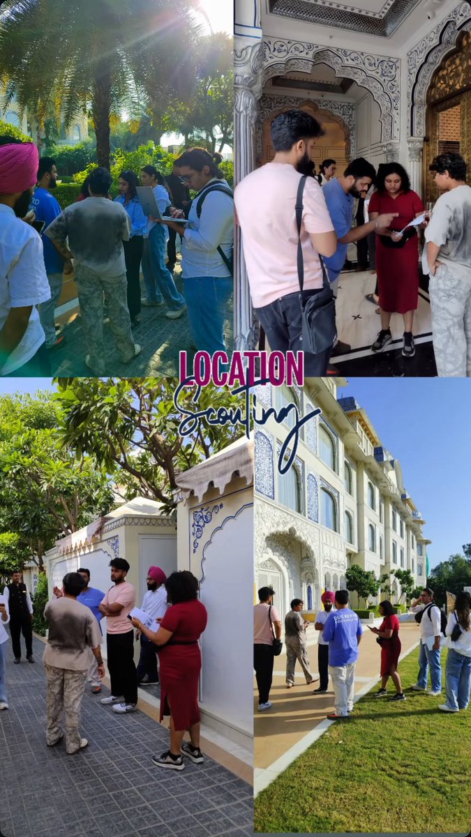 Shoot mode on at The Leela Palace Jaipur #MindShiftStudios #TheLeela